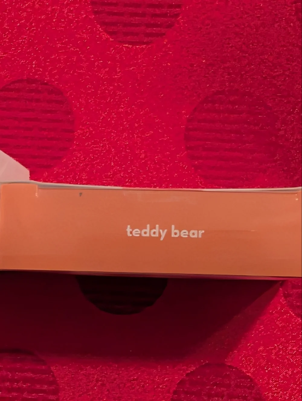 Peach Cobbler Luscious Lip Oil & Crème Blush Balm Teddy Bear By The Crème Shop